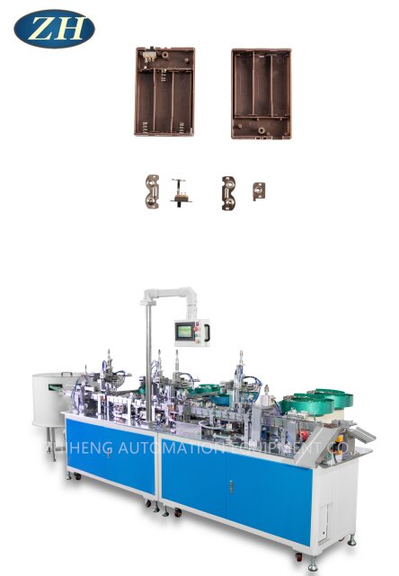 Bateria Kutxa Muntatzeko Makina Elikadura Automatikoa Hiru Baterietarako