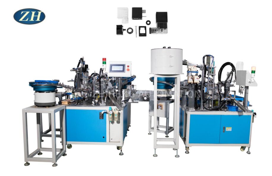 Solenoide balbula muntatzeko makina zehaztasun handikoa