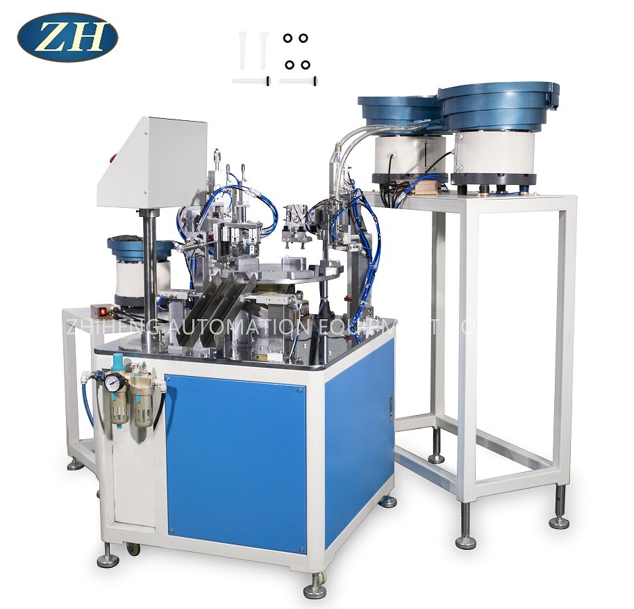 White Rod zigilatzeko eraztuna muntaketa automatikoko makina
